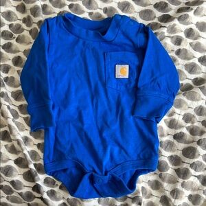Carhartt Royal Blue Infant Bodysuit